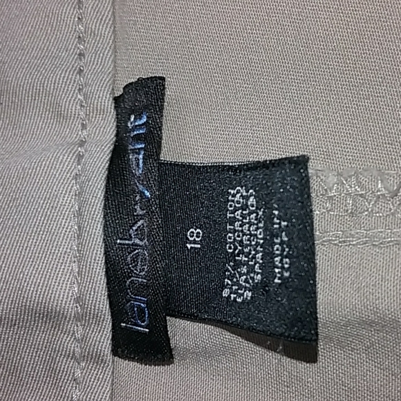 Lane Bryant women's khaki pants size 18 - Picture 5 of 7